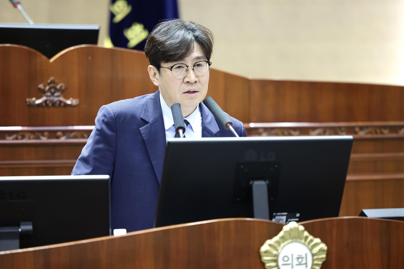 사진제공=천안시 의회// 제275회 임시회 제2차 본회의 5분발언 이상구의원