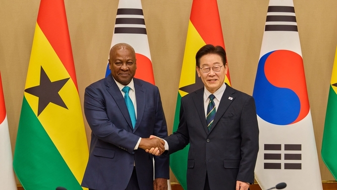 이재명 대통령 한-가나 정상회담