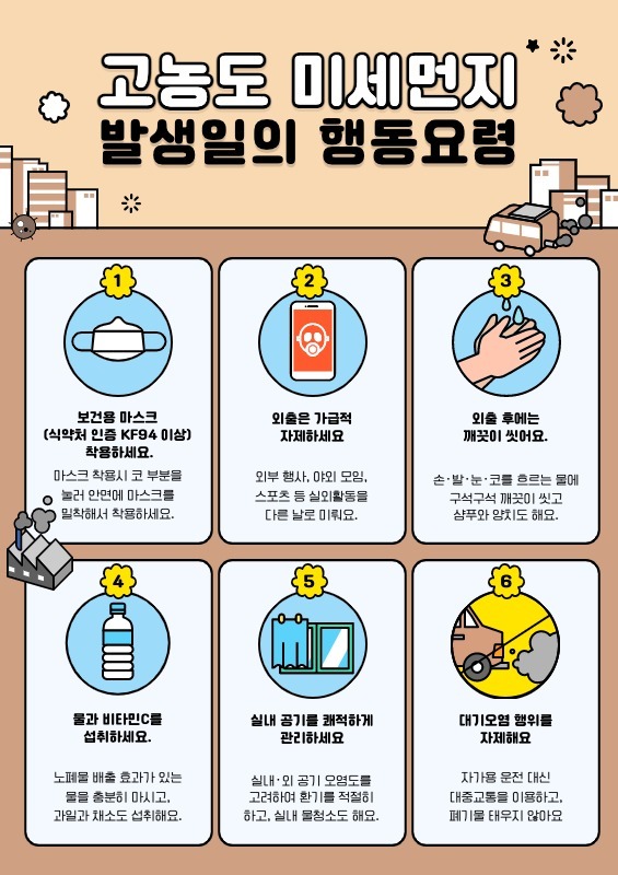 4. 고농도초미세먼지 급습에 비상저감조치시행(미세먼지행동요령팜플렛).jpg