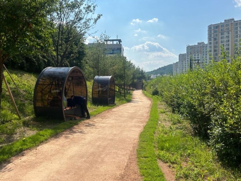 녹지산림과(봄이 기다려지는 개나리 쌈지공원 조성 완료)1.JPG