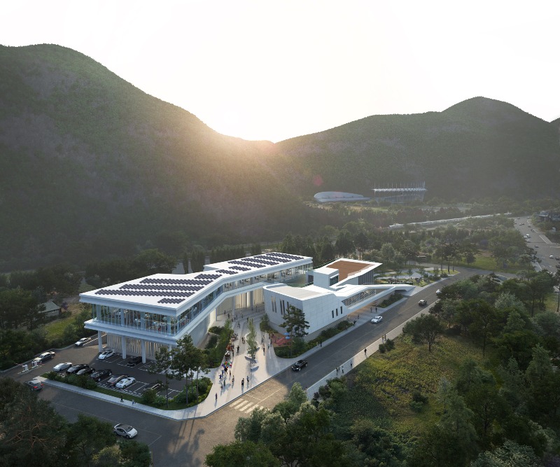 230702(일)참고자료(정선 군립도서관 및 정선군 가족센터 건립사업_조감도).jpg