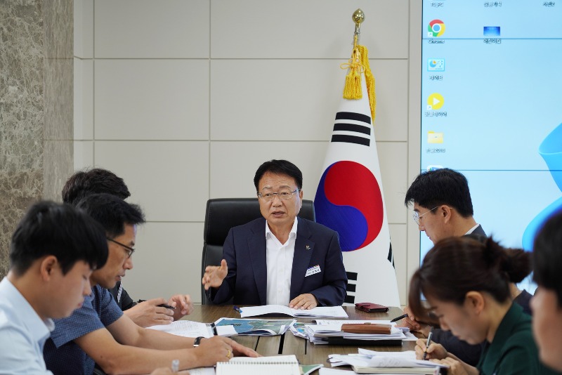 울진군, 정책홍보관 7월 정책회의 개최.JPG