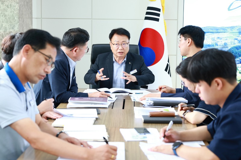 울진군, 정책홍보관 7월 2차 정책회의 개최.JPG