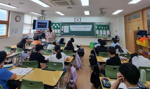 (1024)[기후에너지과]남양주시, ‘찾아가는 미세먼지 교육’ 성료(사진1.월산초등학교 미세먼지 교육).png