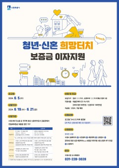 3. 수원시, ‘청년·신혼 희망터치 보증금 이자지원’ 대상자 추가 모집.jpg