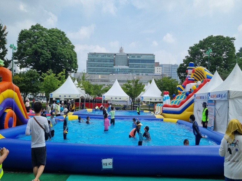 2. 수원시, 올림픽공원에 새빛 어린이 워터파크 개장.jpg
