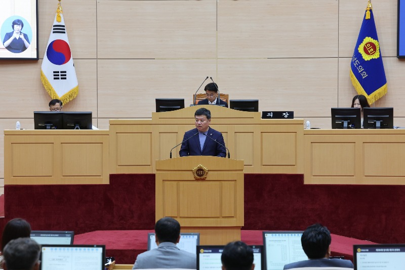 240912 정영균 전남도의원, 본래의 목적과 지역실정에 맞는 수계관리기금 운용 개선 촉구.jpeg