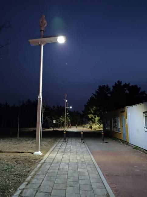 시흥시 '스마트 하이브리드 가로등' 실증사업 본격 추진...가로등 3대 설치