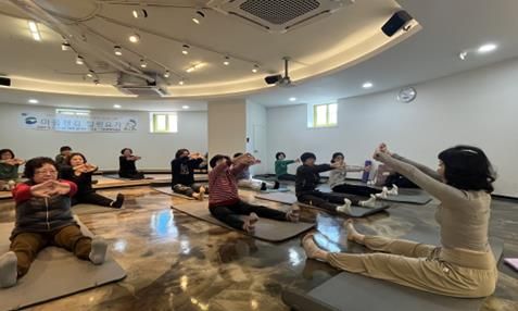 서구, 아미동 평생학습센터 프로그램 『마음 챙김 힐링요가』 교실 개강