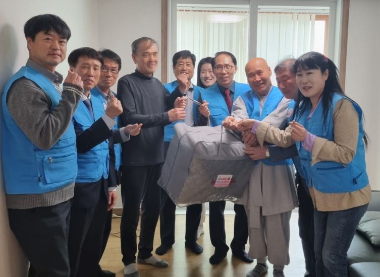 태백시 문곡소도동 지역사회보장협의체, 침구류 교체 사업 진행