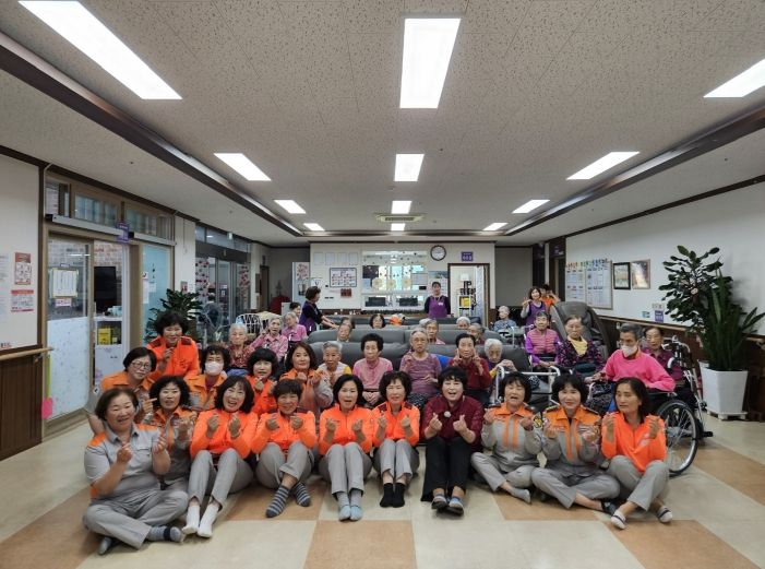 김제소방서 죽산여성의용소방대, 재능기부 자원봉사활동 실시