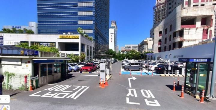 경창상가 앞 공영주차장