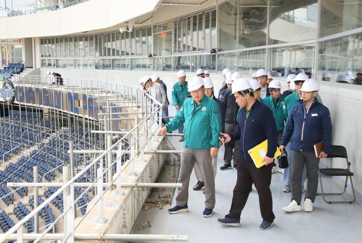 장금용 창원시장 권한대행, 창원NC파크 재개장을 위한 최종 점검 나서