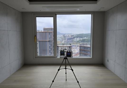 실내공기질 측정 사진