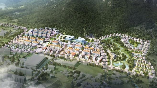 영암군 영암읍 교동지구 개발 조감도