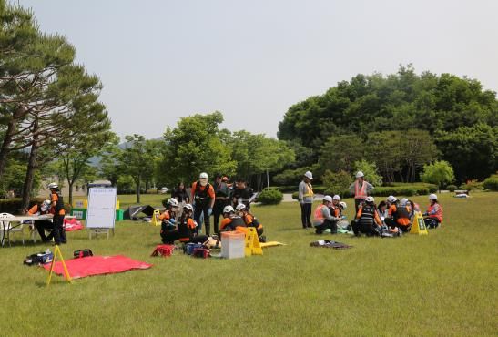 천안서북소방서, 다수사상자 구급대응훈련 실시