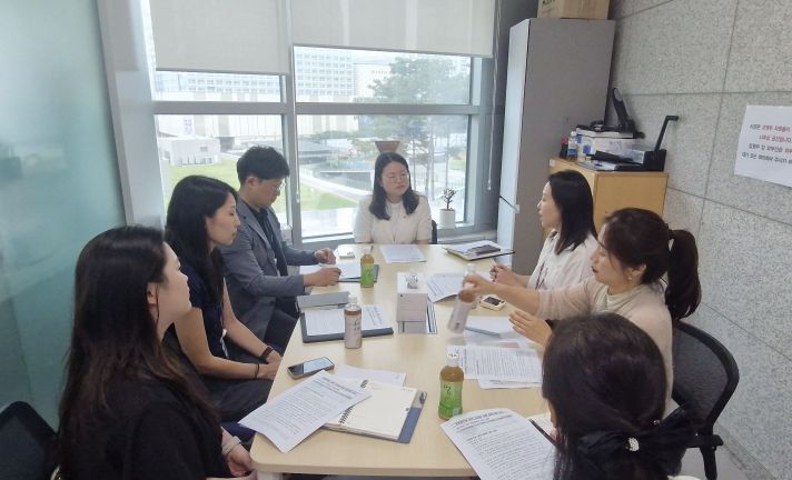 이자형 도의원, 모현중학교 통학 여건 개선 정담회 개최