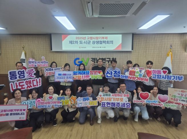 2025년제2차고향사랑기부제도·시군상생협력회의