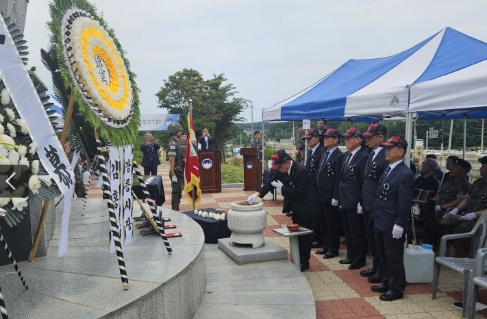 제75주년 강릉지구 포병전투 전승행사 개최