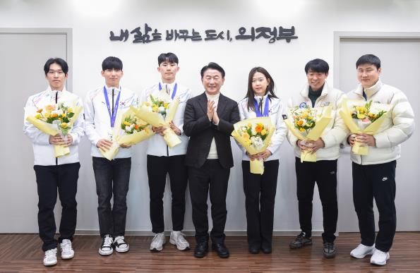 의정부시청 빙상팀, 국가대표 5명 선발…올림픽 시즌 실업팀 역대 최다