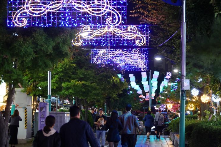 남동구, 소래 빛의 거리 조성