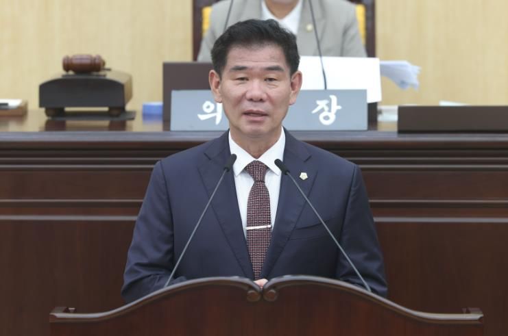 “강정규 의원 5분발언 제안 설명”