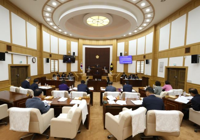 경산시의회, 제265회 임시회 폐회