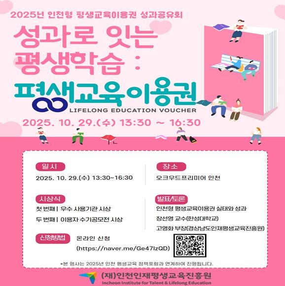 2025년 인천형 평생교육이용권 성과공유회