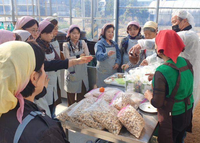 어린이집연합회 농장체험 모습