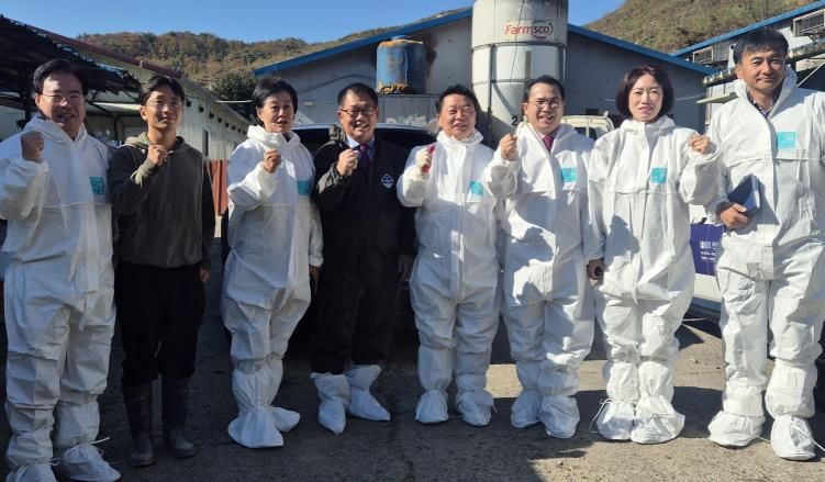 경기도의회 박명숙 의원, 농정위와 함께 양평 축산악취 저감 농가 현장 방문