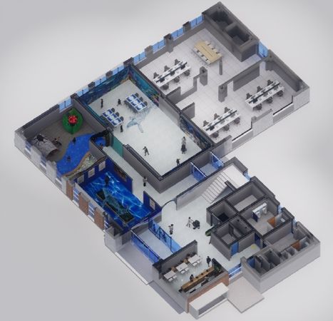 충북수산파크 곤충체험전시관 리모델링 착공, 2026년 재개관(투시도)