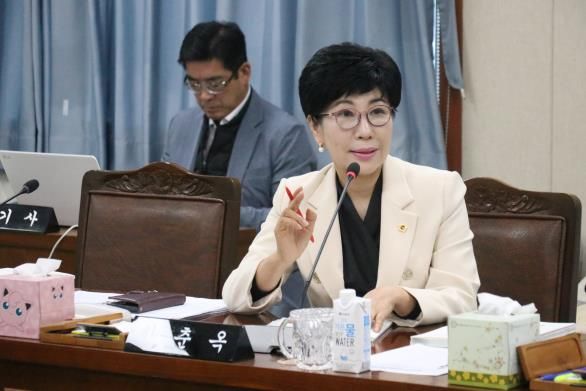 한춘옥 전남도의원, 대규모 투자협약에 따른 대응 매뉴얼 구축 필요