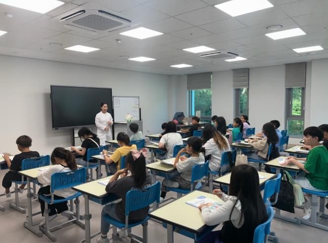 지역 아동의 비만예방과 건강한 성장환경 조성을 위해 추진한 ‘건강한 돌봄놀이터’ 프로그램을 진행했다