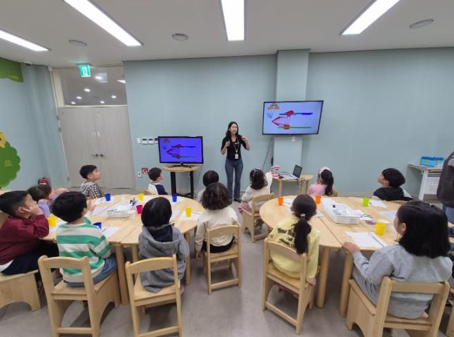 관저주민센터 어린이 건강 프로그램 운영 장면