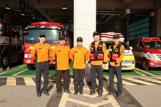 가평소방서, 방송촬영중 쓰러진 김모씨 신속한 심폐소생술로 생명 구해