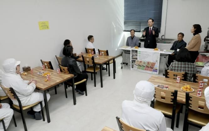 괴산군, 기업인과의 소통 강화 위해 기업현장간담회 개최