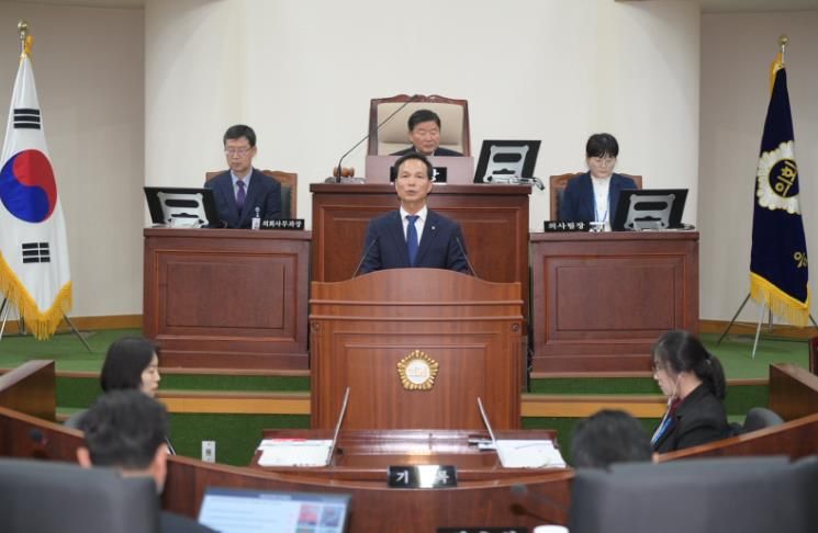 조병옥 음성군수, 시정연설에서 내년도 군정 방향 밝혀