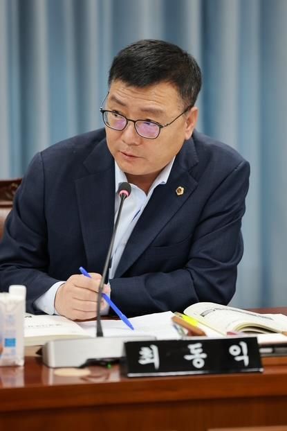 최동익 의원, 2026년도 전라남도농업기술원 예산안 심사