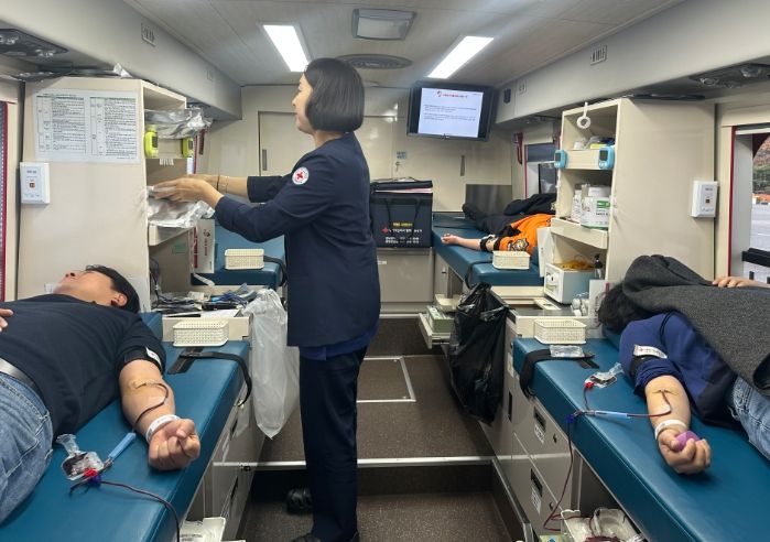동절기 대비 ‘사랑의 헌혈’ 행사