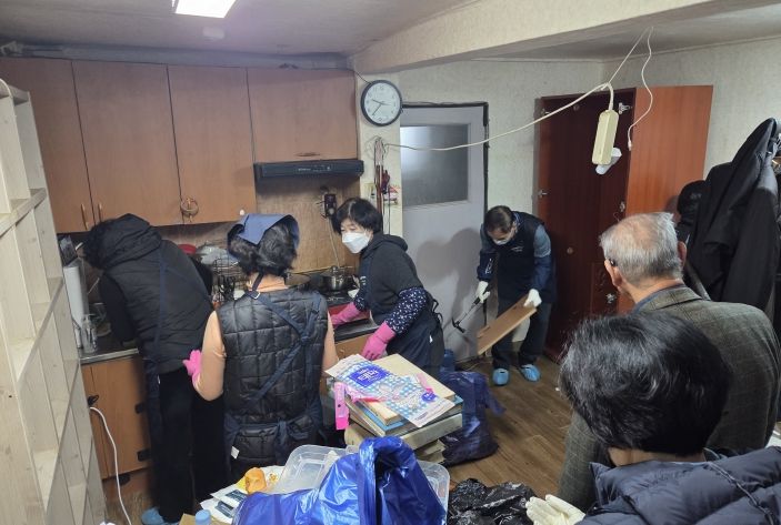 국가유공자 가구에 ‘나비활동’ 정리 지원