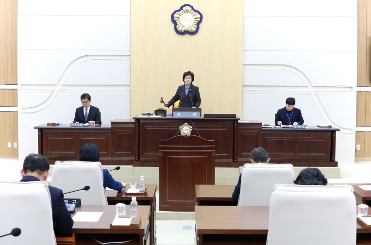 제260회 임시회 제1차 본회의(오관영의장)