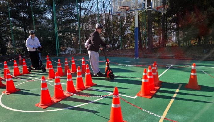 고등학교 대상 ‘개인형이동장치(PM) 안전교육’ 실시