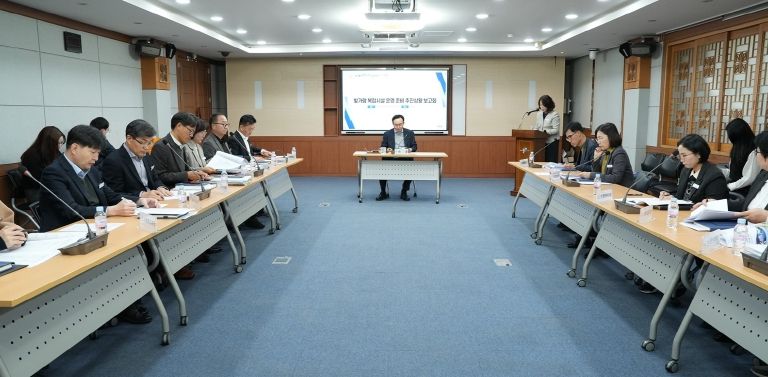 나주시가 지난 11월 30일 ‘빛가람 복합시설 운영 추진상황 보고회(4차)’를 진행했다.