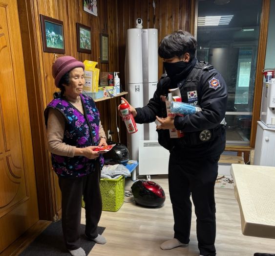 해남소방서, 동절기 취약가구 대상 합동 안전점검·지원사업 본격 추진