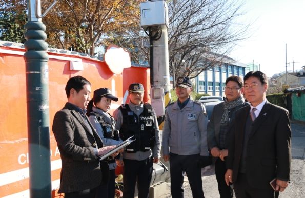 자치경찰위원장 여성 안심거리 현장점검