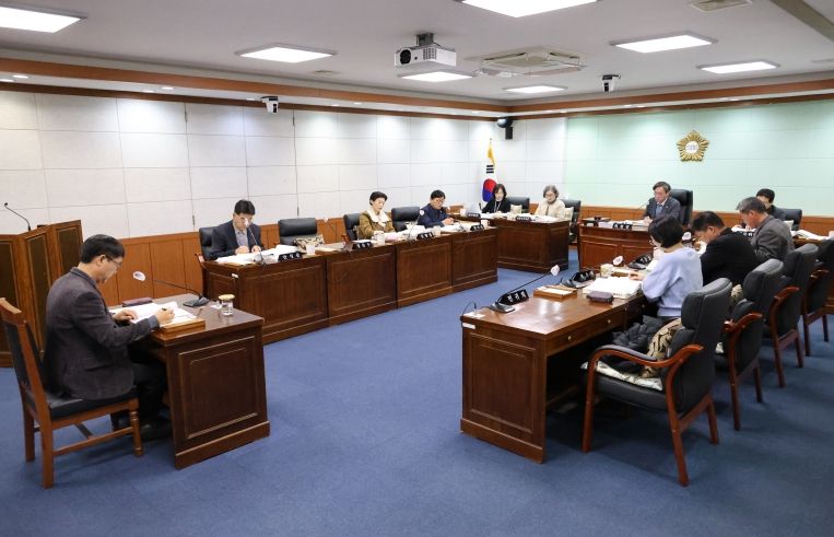 동해시의회, 제357회 제2차 정례회 제7차 예산결산특별위원회