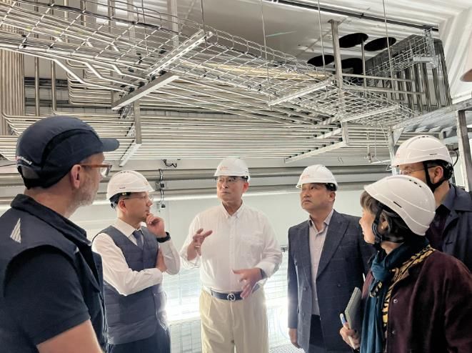 중입자 가속기 현장 방문