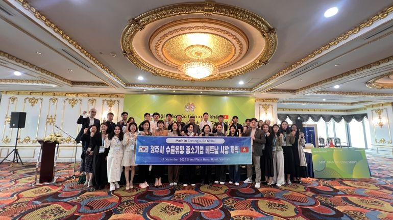 청주시-충북테크노파크, Global South 베트남 수출상담회 성료