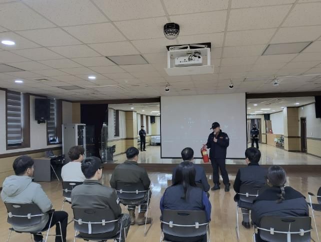 동두천시 상패동 행정복지센터, 동두천소방서와 합동 소방훈련 실시
