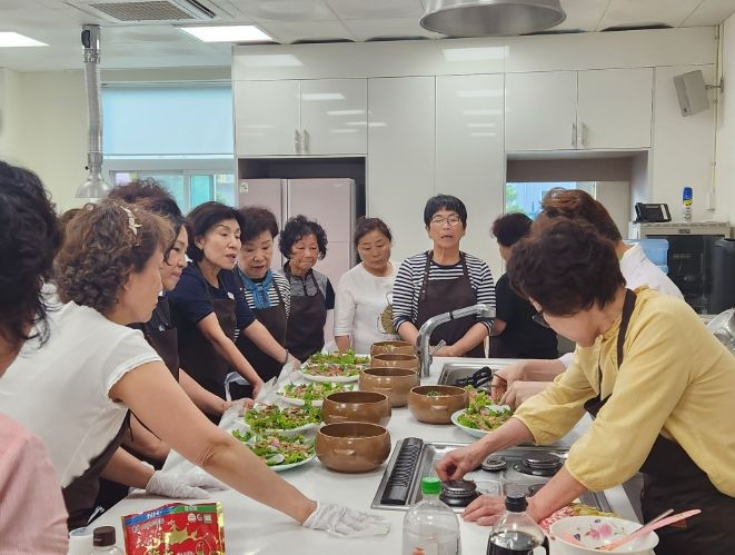 고성군 우리음식연구회 2025년 연간 교육과정
